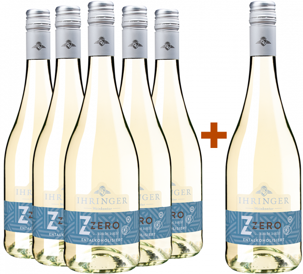 5+1 Zzero weiss alkoholfrei - Kaiserstühler Winzergenossenschaft Ihringen