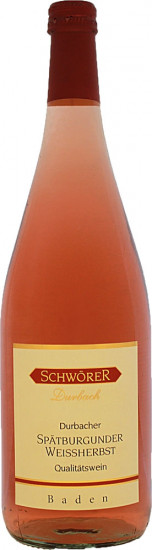 2024 Spätburgunder Weißherbst feinherb 1,0 L - Weinhaus Schwörer