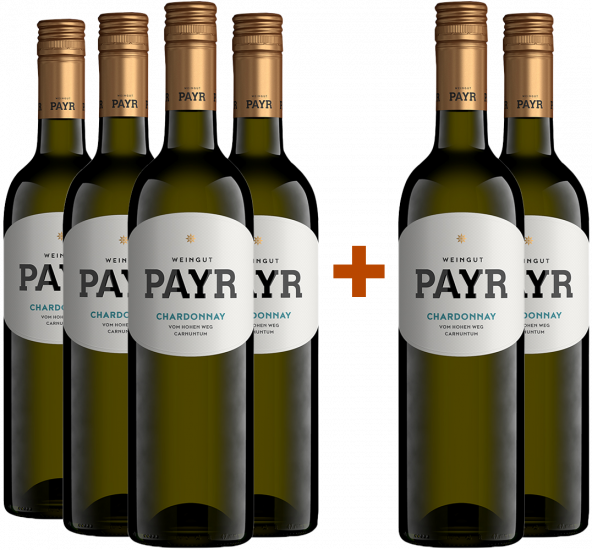 4+2 Chardonnay vom Lehm Carnuntum DAC ÖTW Gebietswein Bio - Bio Weingut Robert Payr