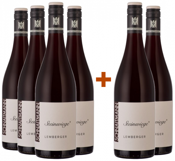 4+2 Paket Steinwiege Lemberger - Weingut Schnaitmann