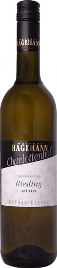 2024 Riesling süß - Weingut Hagemann