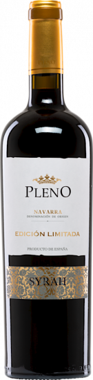 2022 Pleno Syrah Edición Limitada Navarra DO - Bodegas Agronavarra