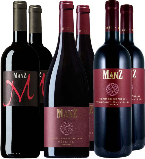Weingut Manz -Rotwein Paket
