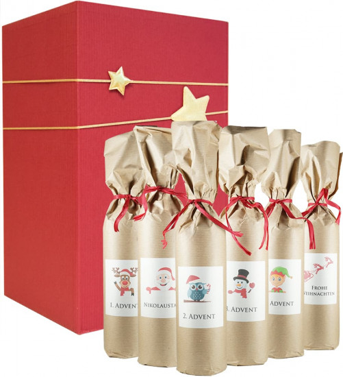 Adventskalender mit 6 Weinen - Weingut Harth