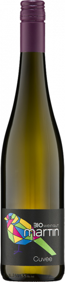 2024 Cuvée Violett Riesling -Gewürztraminer halbtrocken Bio - Bioweingut Martin