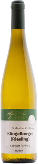 2024 Klingelberger Riesling Kabinett feinherb - Weingut Alfred Huber