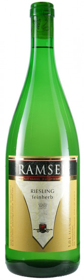 2023 Riesling feinherb 1,0 L - Weingut Ramsel