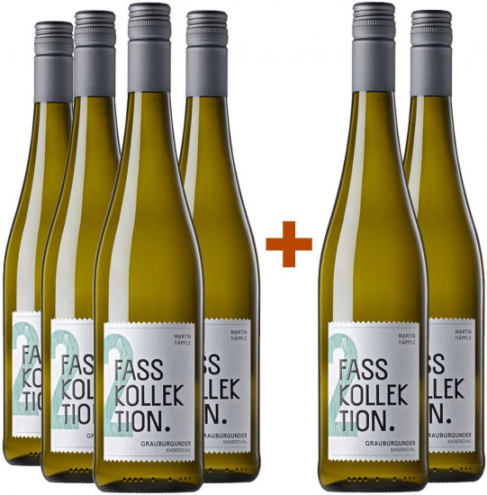 4+2 Paket Kaiserstuhl Grauburgunder trocken  - Weingut Fasskollektion