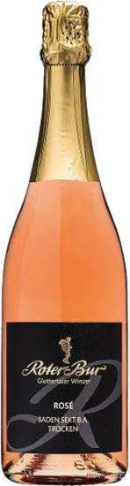 Rosé Sekt trocken - Roter Bur Glottertäler Winzer
