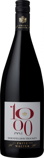 2024 Dornfelder Basis trocken 1,0 L - Weingut Fritz Walter