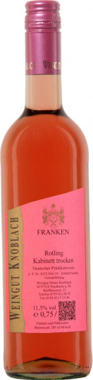 2025 Rotling trocken - Weingut Knoblach