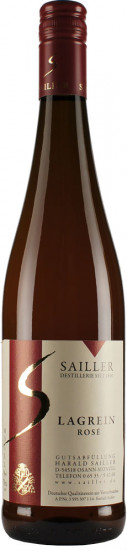 2013 Lagrein Rosé Fruchtig - Weingut Destillerie Harald Sailler