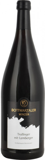 2024 Großbottwarer Wunnenstein Trollinger mit Lemberger halbtrocken 1,0 L - Bottwartaler Winzer