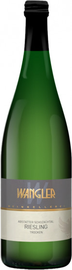 2021 Abstatter Schozachtal Riesling trocken 1,0 L - Weinkellerei Wangler