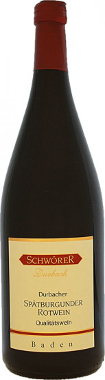 2023 Durbacher Spätburgunder Rotwein halbtrocken 1,0 L - Weinhaus Schwörer
