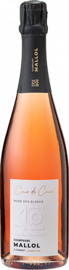 Coeur de Carie Ros Rosè Des Blancs Champgne Grand Cru AOP - Travino Special Valsugana