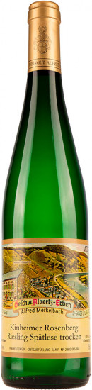 2024 Kinheimer Rosenberg Riesling Spätlese trocken - Weingut Alfred Merkelbach