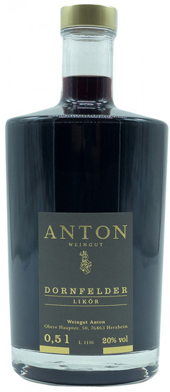 Dornfelder Likör 0,5 L - Weingut Anton