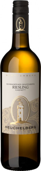 2024 Schwaigerner Grafenberg Riesling Kabinett halbtrocken - Heuchelberg Weingärtner eG