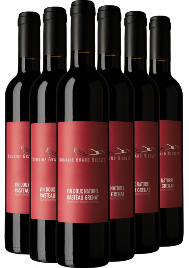 Rabattiertes Paket Vin Naturel Grenat Rasteau AOP - Domaine Grand Nicolet