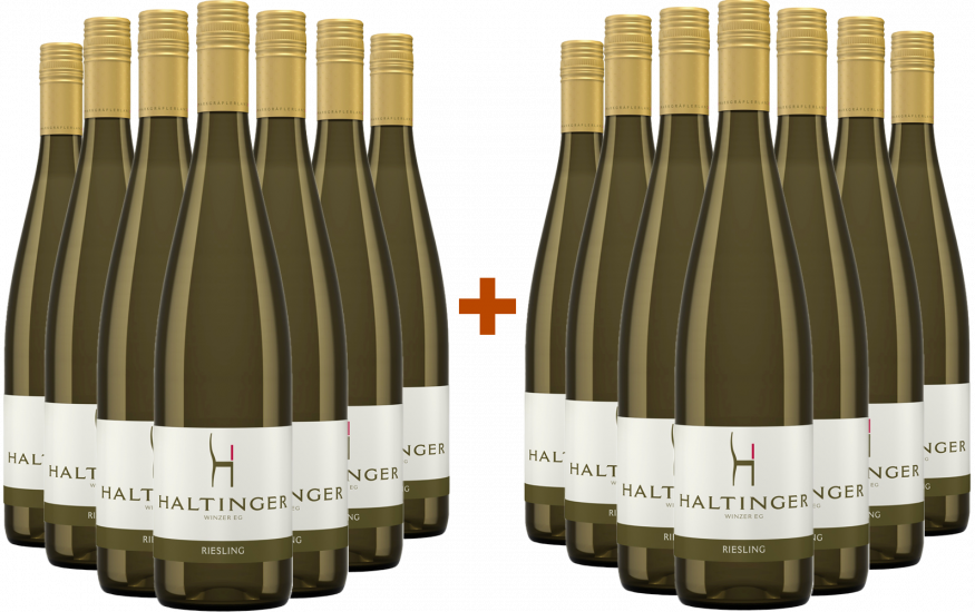 7+7 Paket Baden-Markgräflerland Riesling - Haltinger Winzer eG