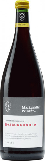 2023 Tagwerk Liter Kirchhofen Batzenberg Spätburgunder trocken 1,0 L - Markgräfler Winzer  