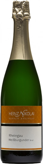 2022 Weißburgunder Sekt brut - Weingut Heinz Nikolai