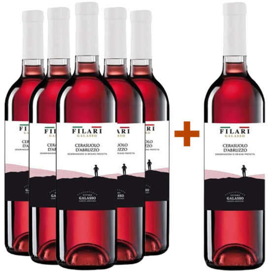 5+1 Paket Filari Cerasuolo d’Abruzzo DOC - Ettore Galasso