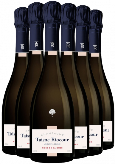 Valentinstag-Paket Rosé de saignée Champagne AOP - Maison Taisne Riocour