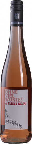 2024 Ohne viel Worte! ä bissle rosa! Rotling VDP.GUTSWEIN halbtrocken Bio - Weingut Schloss Sommerhausen