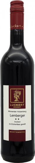 2023 Winnender Haselstein Lemberger ** trocken - Weingut Hartmut Luckert