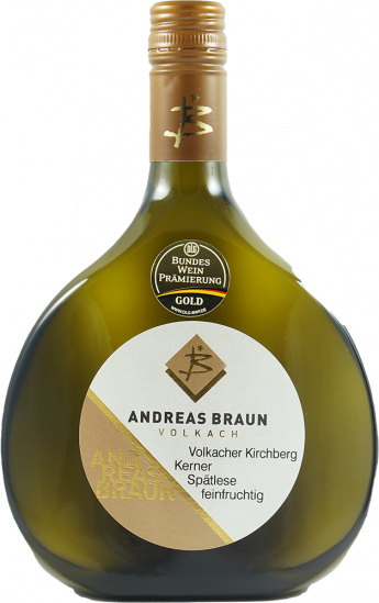 2024 Volkacher Kirchberg Kerner Spätlese feinherb - Weingut Andreas Braun