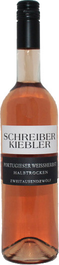 2012 Portugieser Weißherbst trocken - Weingut Schreiber-Kiebler