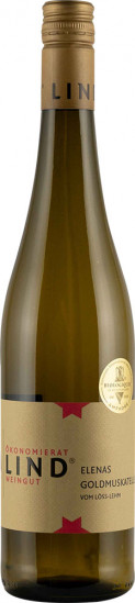 2024 ELENAS GOLDMUSKATELLER FEINHERRB | vom Löss-Lehm feinherb Bio - Weingut Ökonomierat Lind