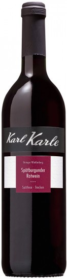 2019 Ihringer Winklerberg Spätburgunder Spätlese trocken - Karl Karle, Privatkellerei