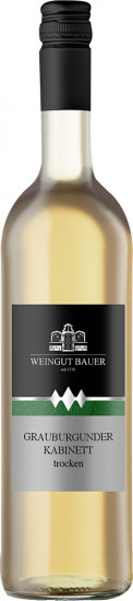 2024 Grauburgunder Kabinett trocken - Weingut M+U Bauer