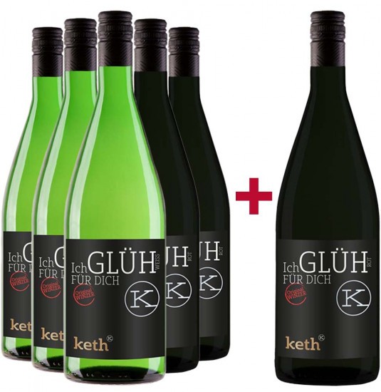 5+1 Alkoholfreies Punsch-Paket rot/weiß - Weingut Matthias Keth