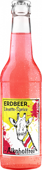 ERDBEER Limette-Sprizz ALKOHOLFREI 0,275 L - Wein & Secco Köth