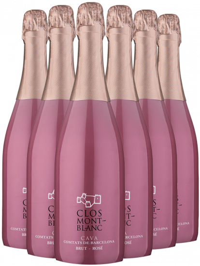 Pack descuento Clos Rosado Cava DO - Clos Montblanc