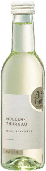2024 Müller-Thurgau Qualitätswein halbtrocken 0,25 L - Alde Gott Winzer Schwarzwald