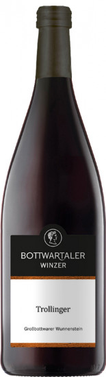 2024 Großbottwarer Wunnenstein Trollinger halbtrocken 1,0 L - Bottwartaler Winzer