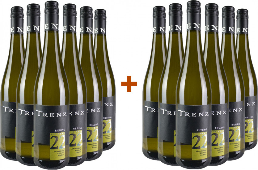 6+6 Paket 2023 Johannisberger Riesling Kabinett - Weingut Trenz