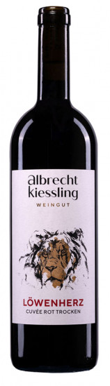 2022 LÖWENHERZ Cuvée Rot trocken - Weingut Albrecht-Kiessling