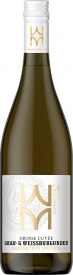 2023 Kollektion Meissen Große Cuvée Grau-Weissburgunder DQW trocken - Weinhandwerk Meissen GmbH & Co. KG