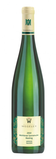 2010 Wehlener Sonnenuhr Riesling trocken - Weingut Wegeler