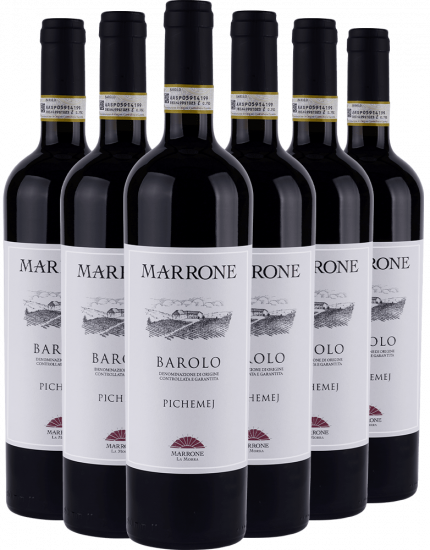 6er Paket Pichemej Barolo DOCG - Marrone