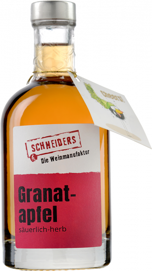 Granatapfel mit feiner Frucht 0,35 L - Weinmanufaktur Schneiders
