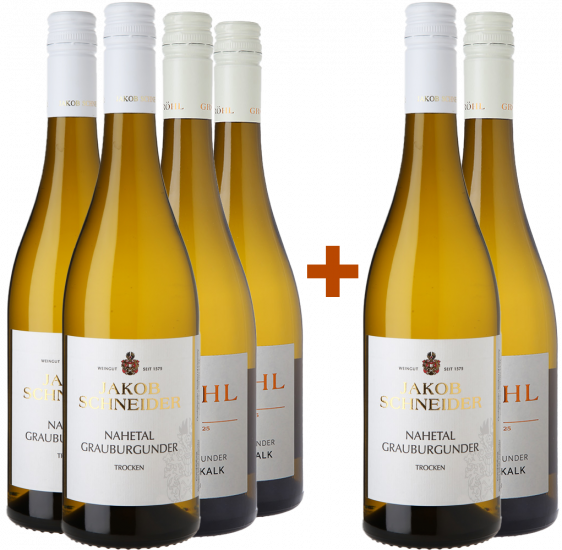 4+2 Paket Grauburgunder Herkunftreise - WirWinzer Select