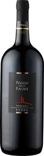 2018 Rosso Toscana IGP 1,5 L - Poggio delle Faine