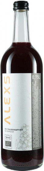 2024 Traubensaft Rot Bio - Weingut ALEXS